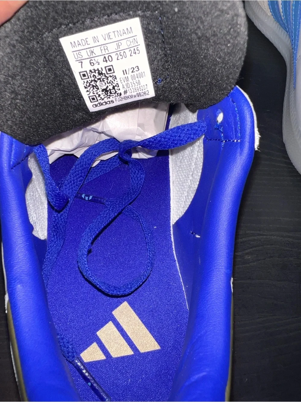 Adidas Samba x Lionel Messi Argentina Indoor ‘Spark Gen10s’ Size